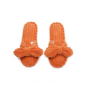 Тапочки «Вельвет» оранжевые