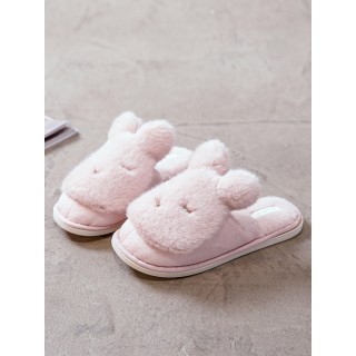 Тапочки «Сонные кролики» розовые